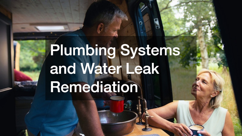 Plumbing Systems and Water Leak Remediation