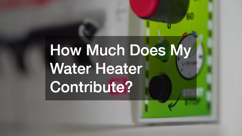 How Much Does My Water Heater Contribute?