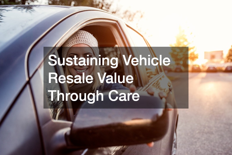 Sustaining Vehicle Resale Value Through Care