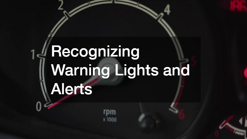 Recognizing Warning Lights and Alerts