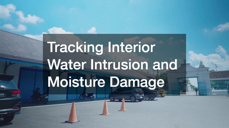 Tracking Interior Water Intrusion and Moisture Damage