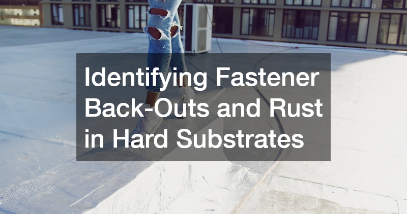 Identifying Fastener Back-Outs and Rust in Hard Substrates