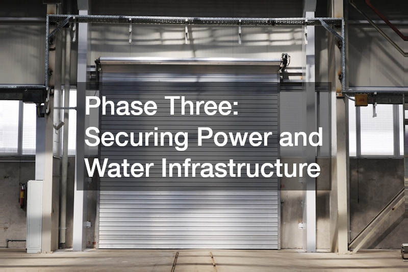 Phase Three: Securing Power and Water Infrastructure