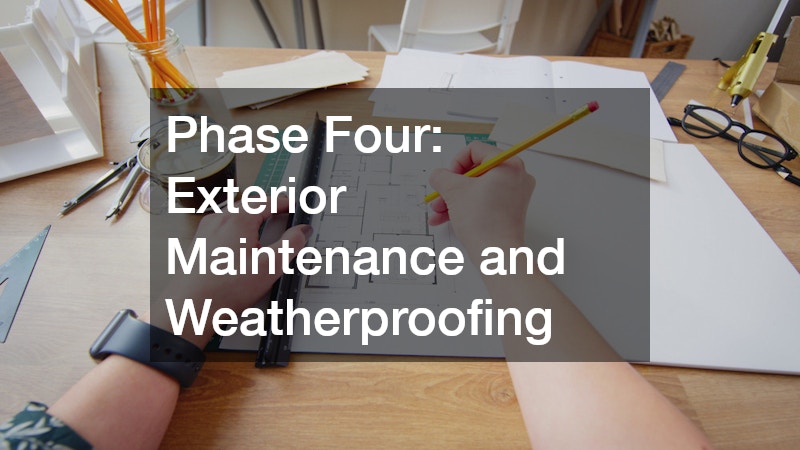Phase Four: Exterior Maintenance and Weatherproofing