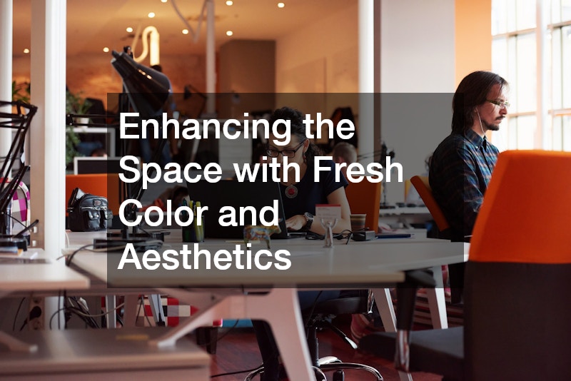 Enhancing the Space with Fresh Color and Aesthetics