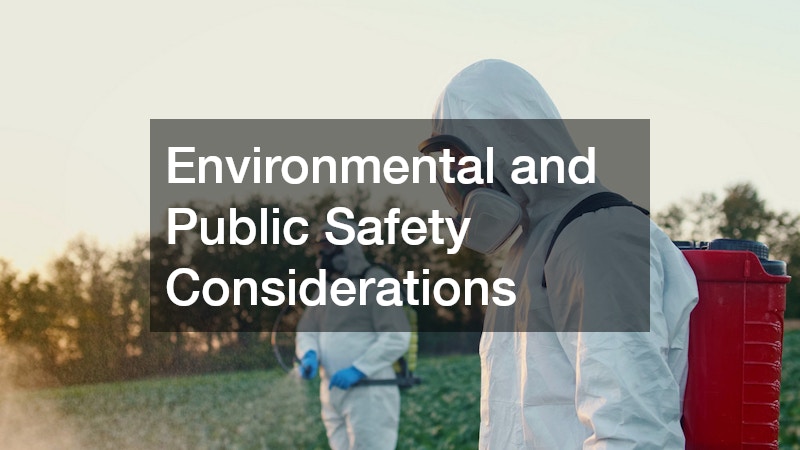 Environmental and Public Safety Considerations