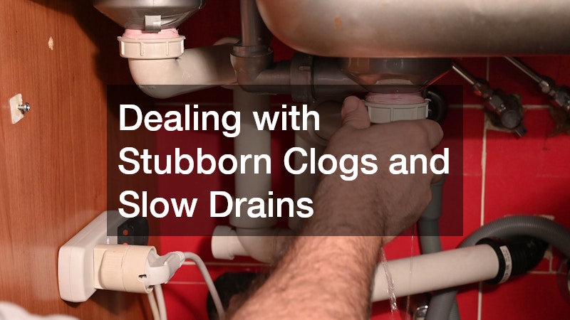 Dealing with Stubborn Clogs and Slow Drains