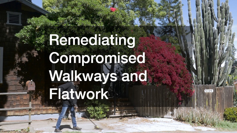 Remediating Compromised Walkways and Flatwork