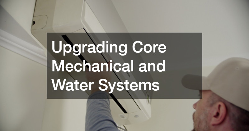 Upgrading Core Mechanical and Water Systems