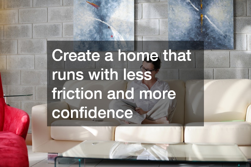 Create a home that runs with less friction and more confidence
