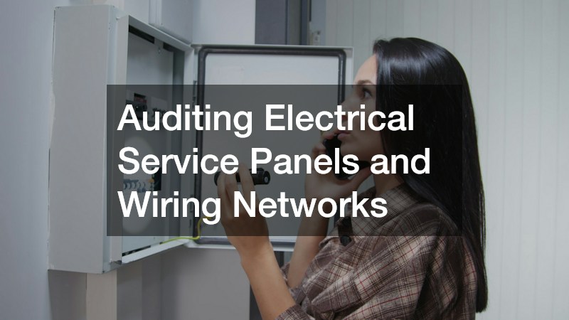 Auditing Electrical Service Panels and Wiring Networks