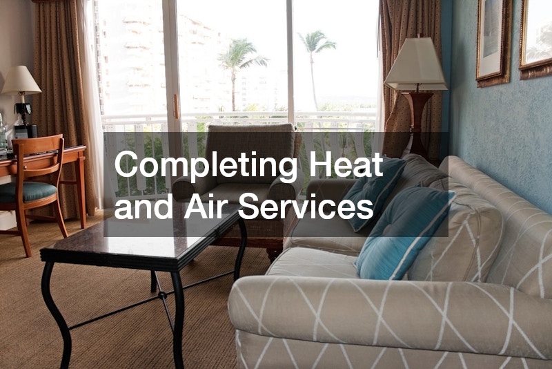 Completing Heat and Air Services