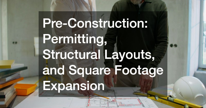 Pre-Construction: Permitting, Structural Layouts, and Square Footage Expansion