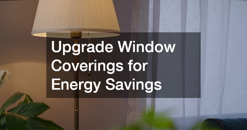 Upgrade Window Coverings for Energy Savings