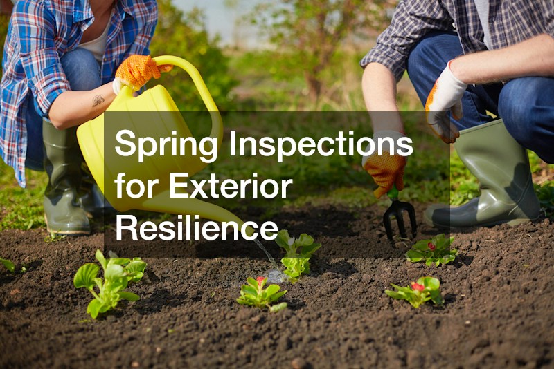 Spring Inspections for Exterior Resilience