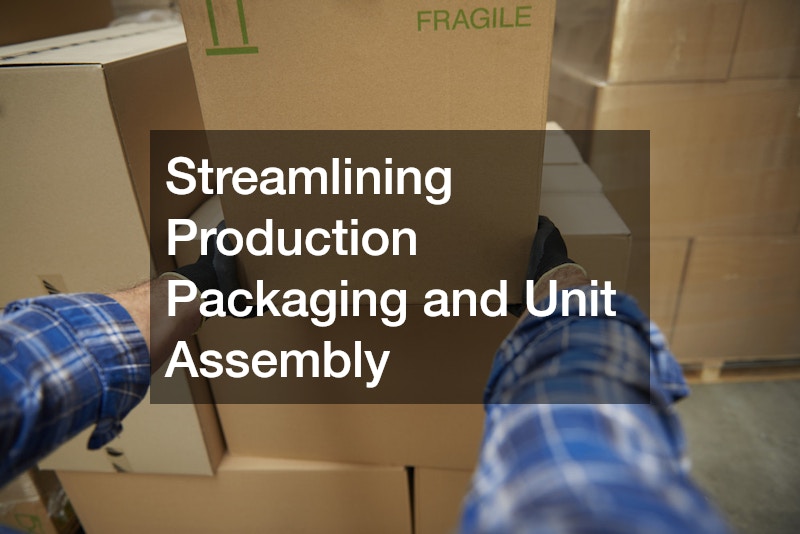 Streamlining Production Packaging and Unit Assembly