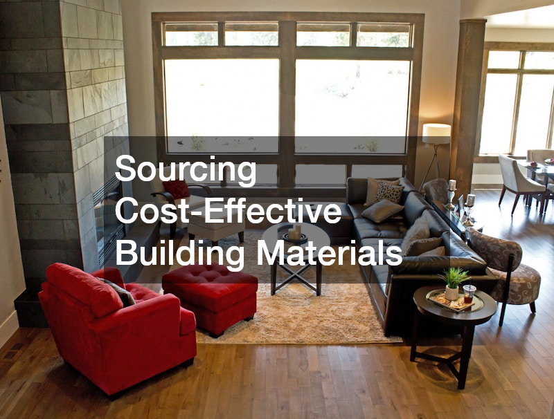 Sourcing Cost-Effective Building Materials