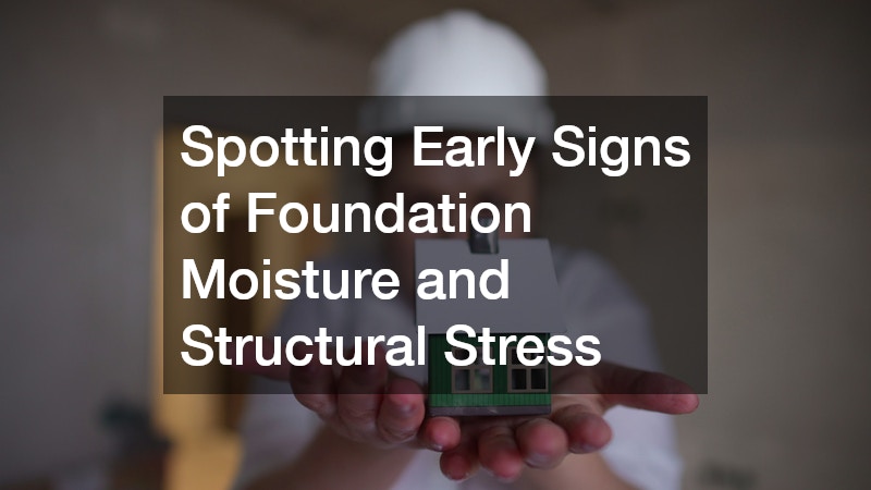 Spotting Early Signs of Foundation Moisture and Structural Stress