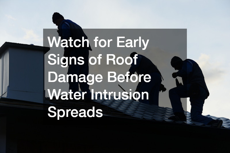 Watch for Early Signs of Roof Damage Before Water Intrusion Spreads