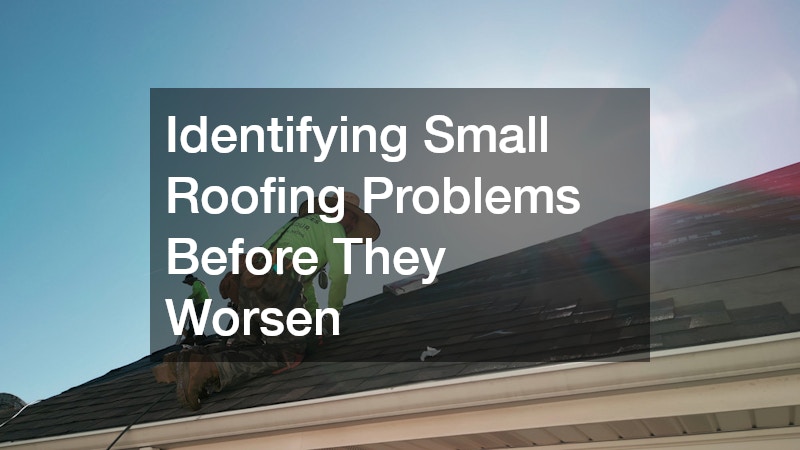 Identifying Small Roofing Problems Before They Worsen