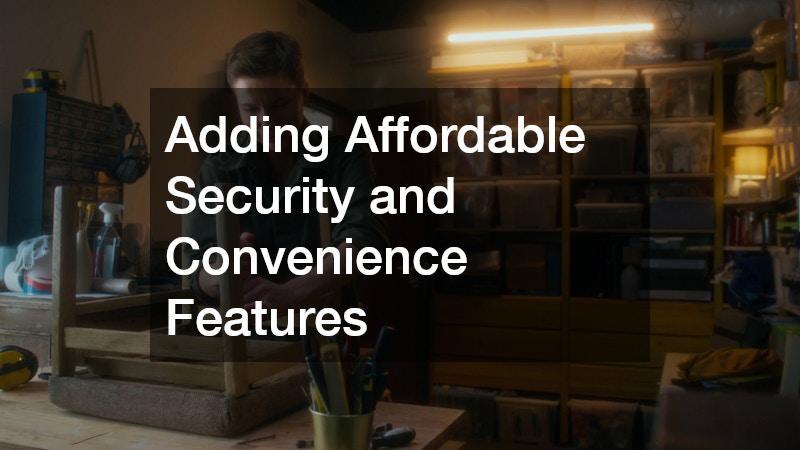 Adding Affordable Security and Convenience Features