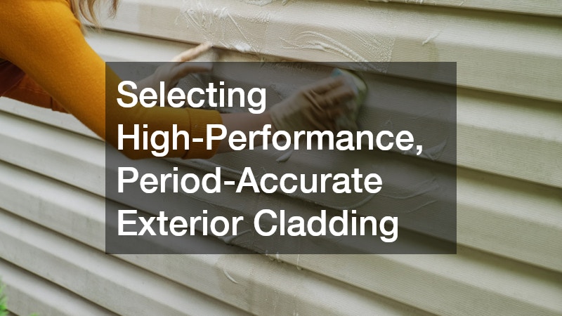 Selecting High-Performance, Period-Accurate Exterior Cladding