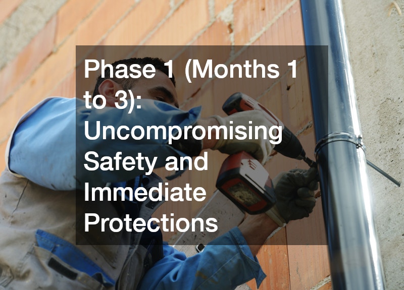 Phase 1 (Months 1 to 3): Uncompromising Safety and Immediate Protections