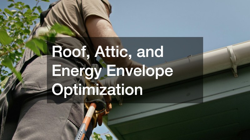 Roof, Attic, and Energy Envelope Optimization