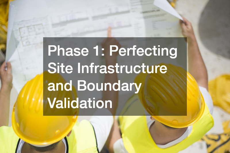 Phase 1: Perfecting Site Infrastructure and Boundary Validation