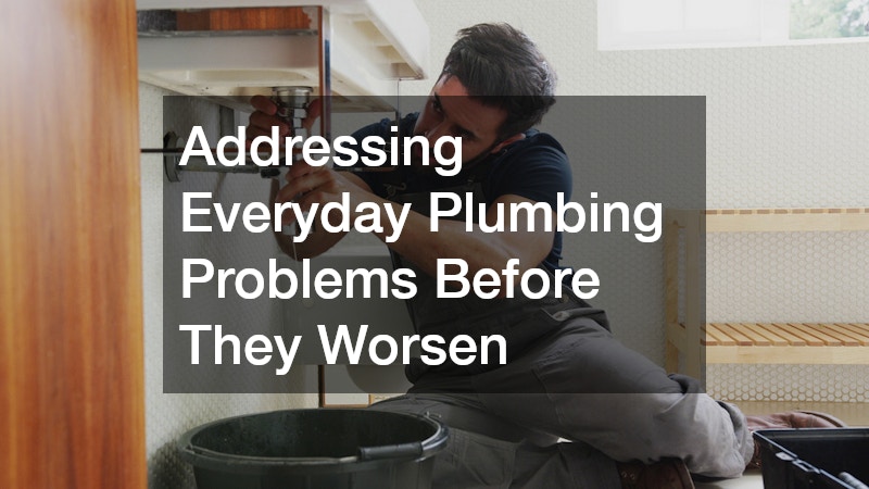Addressing Everyday Plumbing Problems Before They Worsen