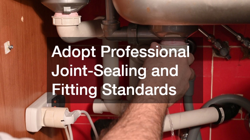 Adopt Professional Joint-Sealing and Fitting Standards