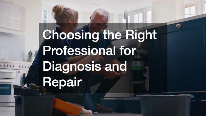 Choosing the Right Professional for Diagnosis and Repair
