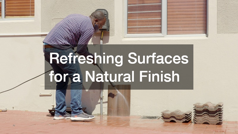 Refreshing Surfaces for a Natural Finish