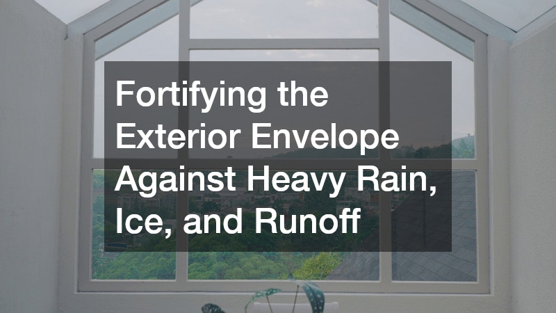 Fortifying the Exterior Envelope Against Heavy Rain, Ice, and Runoff