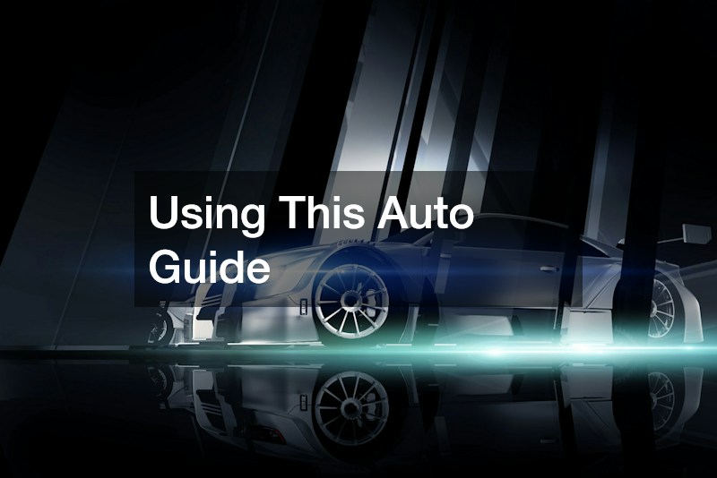 Using This Auto Guide
