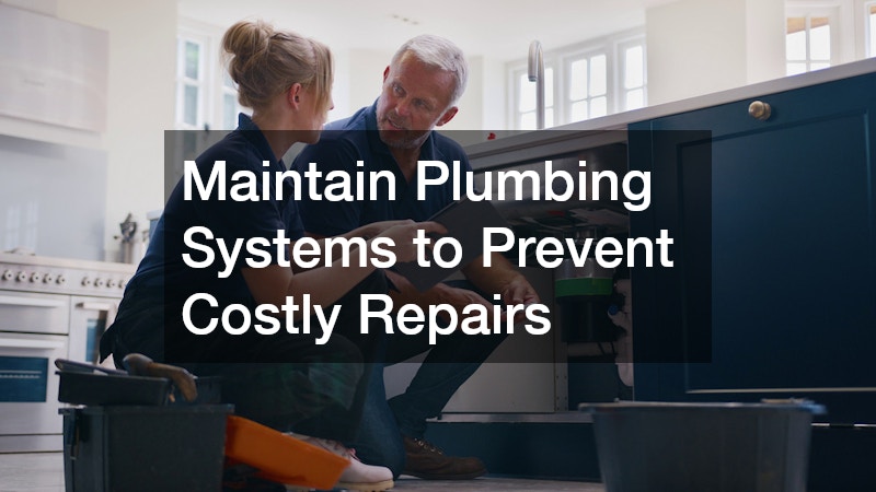 Maintain Plumbing Systems to Prevent Costly Repairs