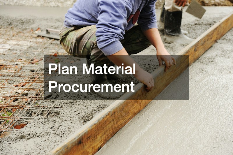 Plan Material Procurement