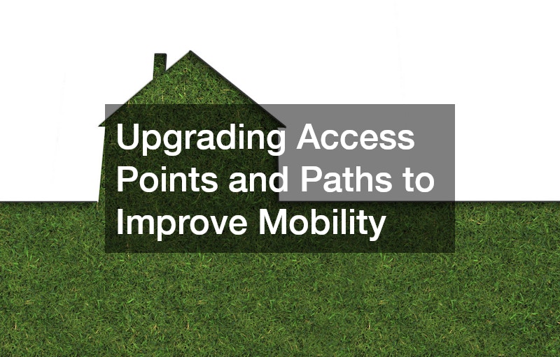 Upgrading Access Points and Paths to Improve Mobility