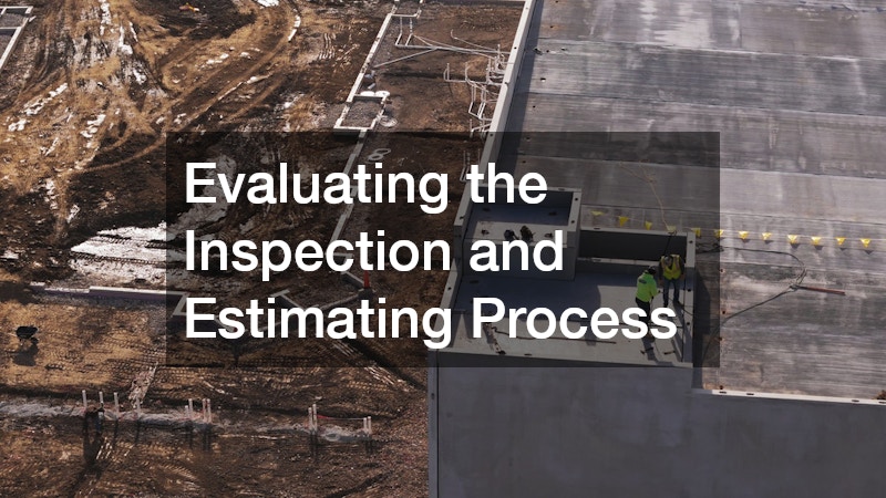 Evaluating the Inspection and Estimating Process