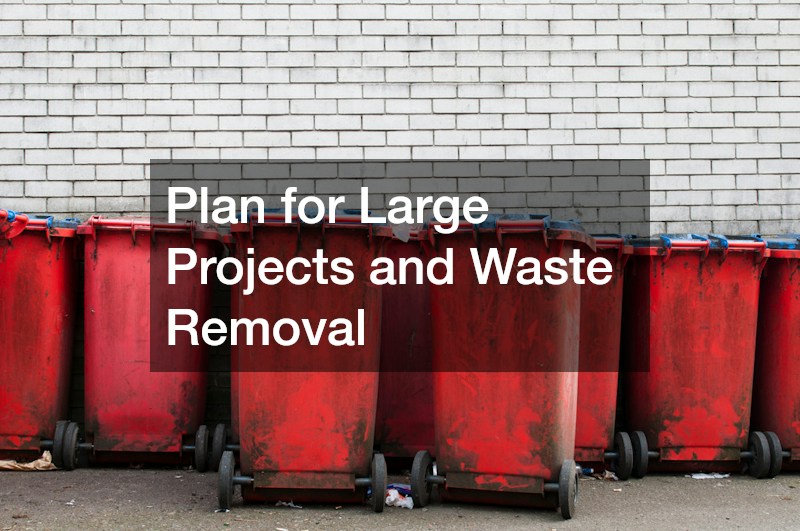 Plan for Large Projects and Waste Removal