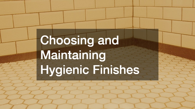 Choosing and Maintaining Hygienic Finishes