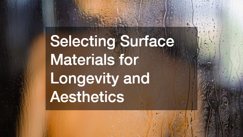 Selecting Surface Materials for Longevity and Aesthetics
