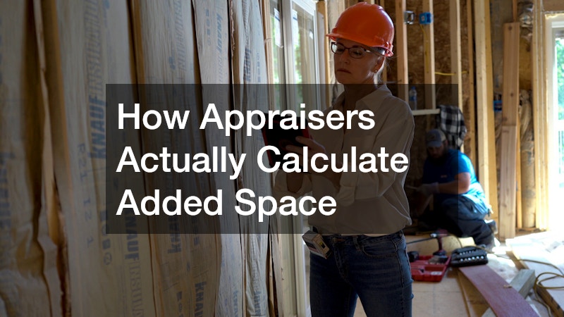 How Appraisers Actually Calculate Added Space