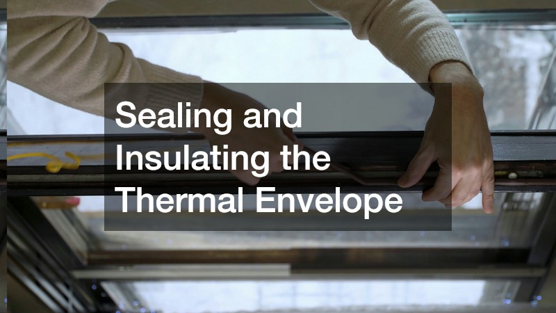 Sealing and Insulating the Thermal Envelope