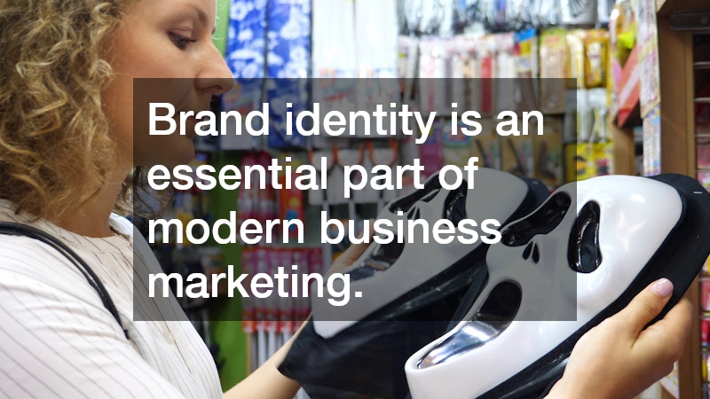 Brand identity is an essential part of modern business marketing.