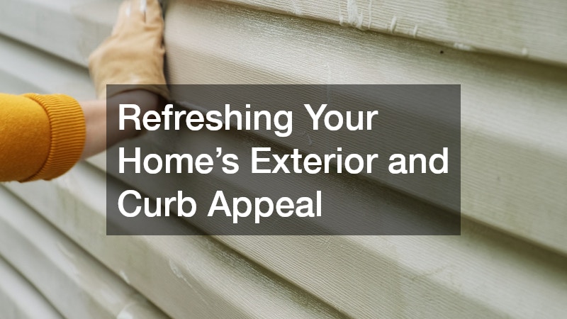 Refreshing Your Home’s Exterior and Curb Appeal