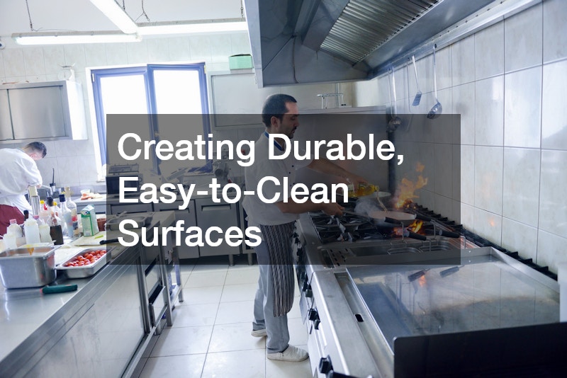 Creating Durable, Easy-to-Clean Surfaces