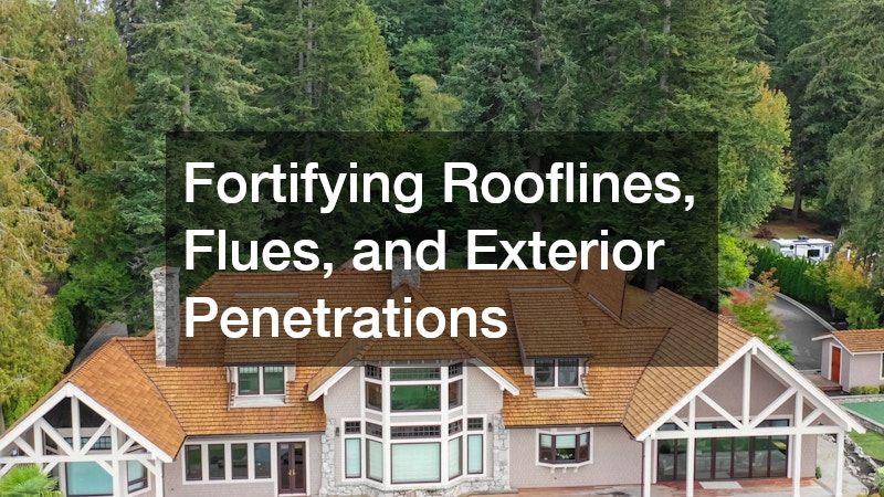 Fortifying Rooflines, Flues, and Exterior Penetrations