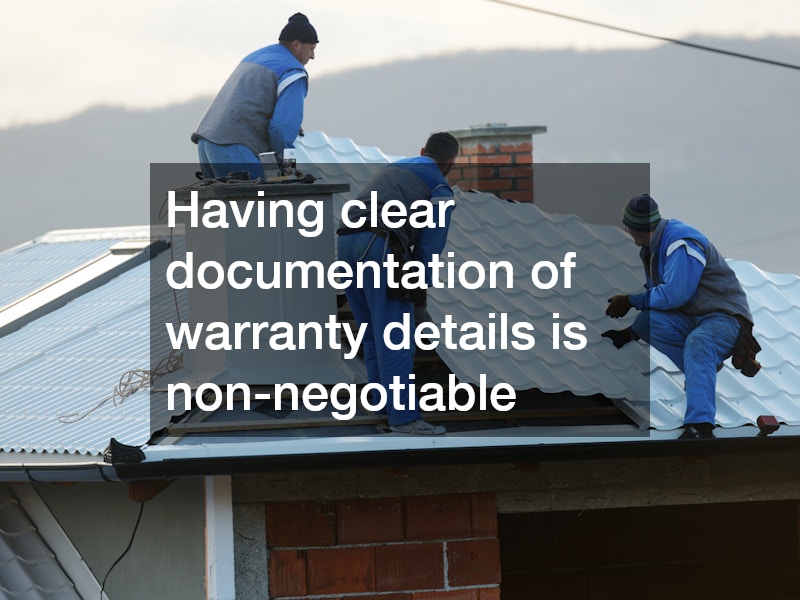 Having clear documentation of warranty details is non-negotiable