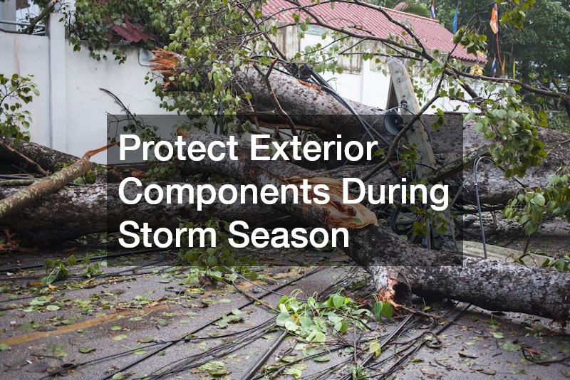 Protect Exterior Components During Storm Season